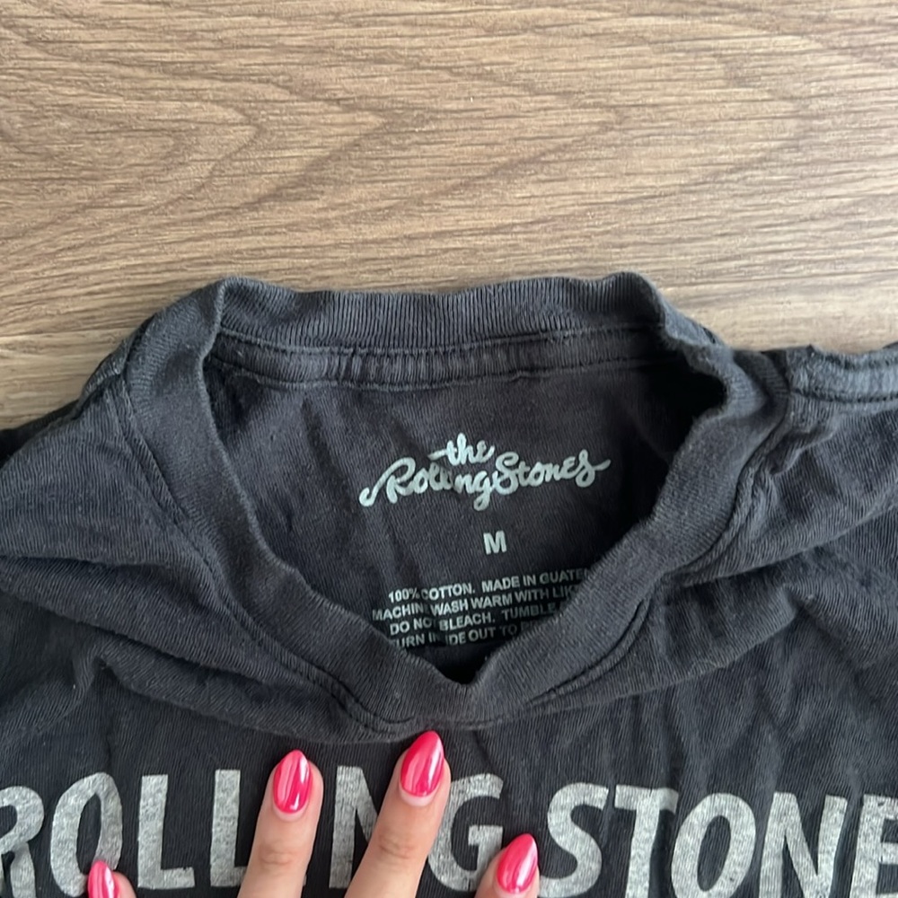 The Rolling Stones Black Graphic Tee - Picture 2 of 3